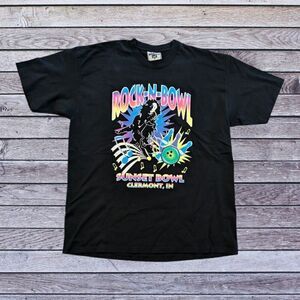 Vintage Rock N Bowl XL Lee Total Cotton Tshirt